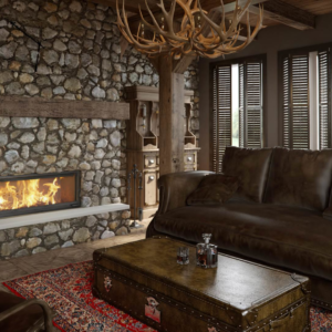 Alternative view of KRATKI MB120/G 20KW ΣΥΡΟΜΕΝΟ (190-270M2) ΕΝΕΡΓΕΙΑΚΟ ΤΖΑΚΙ ΑΕΡΟΘΕΡΜΟ ΜΕ ΛΕΥΚΑ ΚΕΡΑΜΙΚΑ TERMOTEC