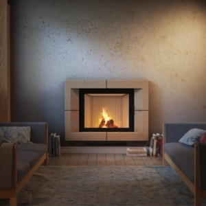 Alternative view of KRATKI NADIA/13/BLACK ΑΝΟΙΓΟΜΕΝΟ ECODESIGN 13KW (100-140Μ2) ΕΝΕΡΓΕΙΑΚΟ ΤΖΑΚΙ ΑΕΡΟΘΕΡΜΟ ΜΕ ΜΑΥΡΑ ΚΕΡΑΜΙΚΑ TERMOTEC