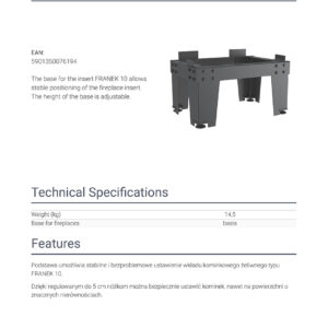 Alternative view of ΒΑΣΗ ΕΣΤΙΑΣ PODSTAWA/FRANEK/10/PF