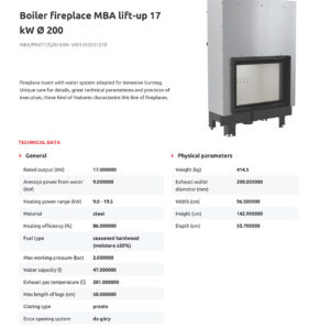 Alternative view of KRATKI MBA/PW/17/G/W (Α+) ΣΥΡΟΜΕΝΟ 17KW ECODESIGN (140-170M2) ΤΖΑΚΙ ΛΕΒΗΤΑΣ ΚΛΕΙΣΤΟΥ ΔΟΧΕΙΟΥ ΔΙΑΣΤΟΛΗΣ ΜΕ ΛΕΥΚΑ ΚΕΡΑΜΙΚΑ TERMOTEC