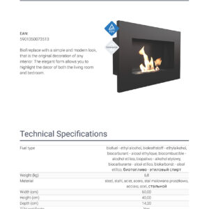 Alternative view of KRATKI DELTA/BLACK/TUV ΕΠΙΤΟΙΧΙΑ ΕΣΤΙΑ ΒΙΟΑΙΘΑΝΟΛΗΣ (0,2lt)