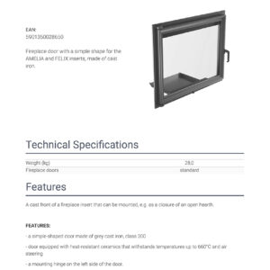 Alternative view of KRATKI DRZWI/AMELIA ΠΡΟΣΟΨΗ ΤΖΑΚΙΟΥ AMELIA FELIX