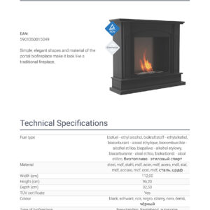 Alternative view of KRATKI FEBRUARY/BLACK/TUV ΕΣΤΙΑ ΒΙΟΑΙΘΑΝΟΛΗΣ