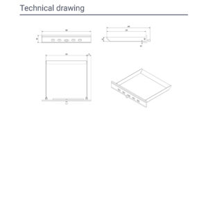 Alternative view of KRATKI ΣΥΡΤΑΡΙ ΣΤΑΧΤΗΣ SZUFLADA/ZUZIA/OLIWIA/AMELIA