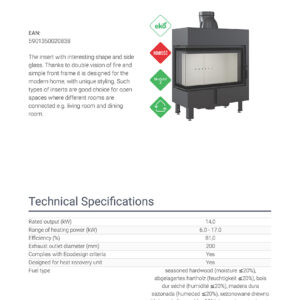 Alternative view of KRATKI LUCY/14/L/BS ΑΡΙΣΤΕΡΗ ΓΩΝΙΑ ΑΝΟΙΓΟΜΕΝΟ 14KW (100-150M2) ΕΝΕΡΓΕΙΑΚΟ ΤΖΑΚΙ ΑΕΡΟΘΕΡΜΟ ΜΕ ΛΕΥΚΑ ΚΕΡΑΜΙΚΑ TERMOTEC
