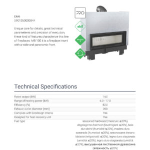 Alternative view of KRATKI MB100/G (A+) 14KW ΣΥΡΟΜΕΝΟ (120-150M2) ΕΝΕΡΓΕΙΑΚΟ ΤΖΑΚΙ ΑΕΡΟΘΕΡΜΟ ΜΕ ΛΕΥΚΑ ΚΕΡΑΜΙΚΑ TERMOTEC