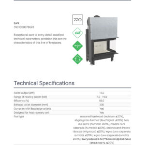 Alternative view of KRATKI MBO/P/BS/G (A+) ΔΕΞΙΑ ΓΩΝΙΑ ΣΥΡΟΜΕΝΟ 15KW (140-180M2) ΕΝΕΡΓΕΙΑΚΟ ΤΖΑΚΙ ΑΕΡΟΘΕΡΜΟ ΜΕ ΛΕΥΚΑ ΚΕΡΑΜΙΚΑ TERMOTEC