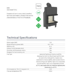 Alternative view of KRATKI MBZ/P/BS ΔΕΞΙΑ ΓΩΝΙΑ ΑΝΟΙΓΟΜΕΝΟ 13KW (120-150M2) ΕΝΕΡΓΕΙΑΚΟ ΤΖΑΚΙ ΑΕΡΟΘΕΡΜΟ ΜΕ ΛΕΥΚΑ ΚΕΡΑΜΙΚΑ TERMOTEC