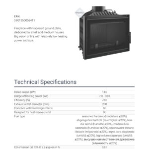 Alternative view of KRATKI WIKTOR/DECO 14KW (100-130M2) ΕΝΕΡΓΕΙΑΚΟ ΤΖΑΚΙ ΑΕΡΟΘΕΡΜΟ ΜΑΝΤΕΜΕΝΙΟ