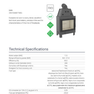 Alternative view of KRATKI MBA/PF ΑΝΟΙΓΟΜΕΝΟ 17KW (160-200M2) ΕΝΕΡΓΕΙΑΚΟ ΤΖΑΚΙ ΑΕΡΟΘΕΡΜΟ ΜΕ ΛΕΥΚΑ ΚΕΡΑΜΙΚΑ TERMOTEC