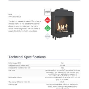 Alternative view of KRATKI LEO/76/62/G31/37MBAR 8,6KW (55-90M2) ΕΝΕΡΓΕΙΑΚΟ ΤΖΑΚΙ ΑΕΡΟΘΕΡΜΟ ΓΚΑΖΙΟΥ
