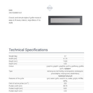 Alternative view of KRATKI ΠΕΡΣΙΔΑ 42G 11X42CM ΓΡΑΦΙΤΗΣ