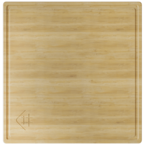 Alternative view of KRATKI QUADRUM/BLAT/DREWNIANY ΞΥΛΙΝΗ ΕΠΙΦΑΝΕΙΑ ΚΟΠΗΣ ΤΡΟΦΙΜΩΝ 46X46X4CM