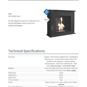 Alternative view of KRATKI JUNE/BLACK/TUV ΕΣΤΙΑ ΒΙΟΑΙΘΑΝΟΛΗΣ