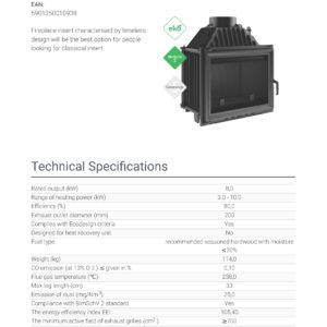 Alternative view of KRATKI MAJA/PF ΙΣΙΟ 8KW / 90-120m2 ΕΝΕΡΓΕΙΑΚΟ ΤΖΑΚΙ ΑΕΡΟΘΕΡΜΟ ΜΑΝΤΕΜΕΝΙΟ