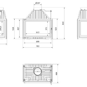 Alternative view of KRATKI OLIWIA/LP ΤΡΙΩΝ ΟΨΕΩΝ ECODESIGN 16KW (150-180M2) ΕΝΕΡΓΕΙΑΚΟ ΤΖΑΚΙ ΜΑΝΤΕΜΕΝΙΟ