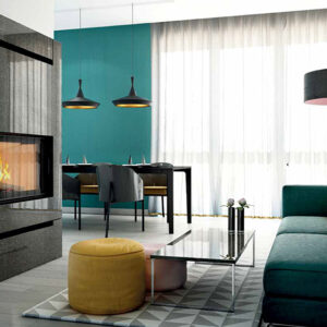 Alternative view of KRATKI NADIA/12/G/BLACK ΣΥΡΟΜΕΝΟ - ΕΝΕΡΓΕΙΑΚΟ ΤΖΑΚΙ ΑΕΡΟΘΕΡΜΟ ΜΕ ΜΑΥΡΑ ΚΕΡΑΜΙΚΑ TERMOTEC