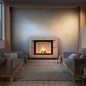 Alternative view of KRATKI NADIA/13/G/BLACK ΣΥΡΟΜΕΝΟ ECODESIGN 13KW (100-140M2) ΕΝΕΡΓΕΙΑΚΟ ΤΖΑΚΙ ΑΕΡΟΘΕΡΜΟ ΜΕ ΜΑΥΡΑ ΚΕΡΑΜΙΚΑ TERMOTEC