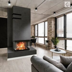 Alternative view of KRATKI NBC/800/400/BLACK (A+) 10KW ΤΡΙΩΝ ΟΨΕΩΝ ΣΥΡΟΜΕΝΟ (70-125M2) ΕΝΕΡΓΕΙΑΚΟ ΤΖΑΚΙ ΑΕΡΟΘΕΡΜΟ ΜΕ ΜΑΥΡΑ ΚΕΡΑΜΙΚΑ TERMOTEC