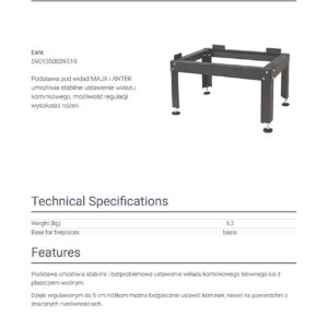 Alternative view of ΒΑΣΗ ΕΣΤΙΑΣ PODSTAWA/M/A MAJA ANTEK