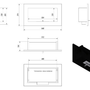 Alternative view of KRATKI GOLF/BLACK/TUV ΕΠΙΤΟΙΧΙΑ ΕΣΤΙΑ ΒΙΟΑΙΘΑΝΟΛΗΣ ΜΕ ΠΙΣΤΟΠΟΙΗΣΗ TUV