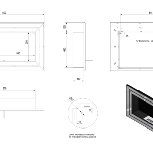 Alternative view of KRATKI JULIET/1100/TUV ΕΠΙΤΟΙΧΙΑ ΕΣΤΙΑ ΒΙΟΑΙΘΑΝΟΛΗΣ