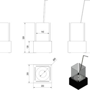 Alternative view of KRATKI TANGO1/BIALY/TUV ΕΣΤΙΑ ΒΙΟΑΙΘΑΝΟΛΗΣ ΜΕ ΠΙΣΤΟΠΟΙΗΣΗ TUV