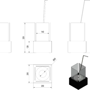 Alternative view of KRATKI TANGO1/BLACK/TUV ΕΣΤΙΑ ΒΙΟΑΙΘΑΝΟΛΗΣ ΜΕ ΠΙΣΤΟΠΟΙΗΣΗ TUV