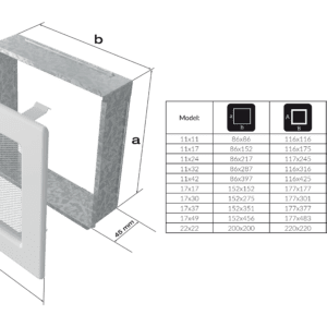 Alternative view of KRATKI ΠΕΡΣΙΔΑ 30OB 17X30CM ΛΕΥΚΗ