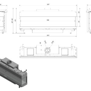 Alternative view of KRATKI LEO/P/200/G31/37MBAR ΔΕΞΙΑ ΓΩΝΙΑ 8,5-17KW (90-180M2) ΕΝΕΡΓΕΙΑΚΟ ΤΖΑΚΙ ΓΚΑΖΙΟΥ