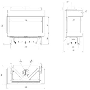 Alternative view of KRATKI LEO/LP/70/G31/37MBAR ΤΡΙΩΝ ΟΨΕΩΝ ΕΝΕΡΓΕΙΑΚΟ ΤΖΑΚΙ ΓΚΑΖΙΟΥ 4,8KW (50M2)