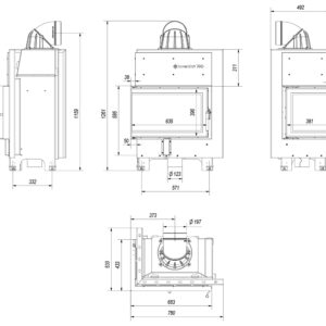Alternative view of KRATKI MBM/L/BS/BLACK 10KW ΑΡΙΣΤΕΡΗ ΓΩΝΙΑ ΑΝΟΙΓΟΜΕΝΟ (110-140M2) ΕΝΕΡΓΕΙΑΚΟ ΤΖΑΚΙ ΑΕΡΟΘΕΡΜΟ ΜΕ ΜΑΥΡΑ ΚΕΡΑΜΙΚΑ TERMOTEC