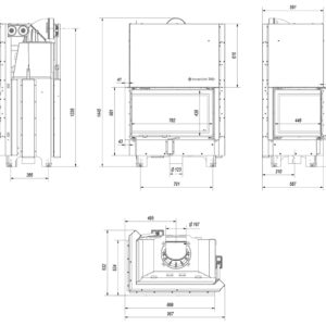 Alternative view of KRATKI MBO/L/BS/G (A+) ΑΡΙΣΤΕΡΗ ΓΩΝΙΑ ΣΥΡΟΜΕΝΟ 15KW (140-180Μ2) ΕΝΕΡΓΕΙΑΚΟ ΤΖΑΚΙ ΑΕΡΟΘΕΡΜΟ ΜΕ ΛΕΥΚΑ ΚΕΡΑΜΙΚΑ TERMOTEC