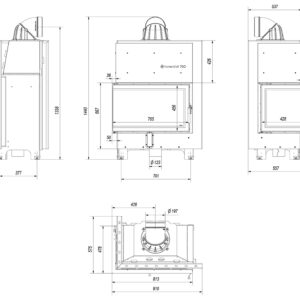 Alternative view of KRATKI MBO/L/BS/BLACK (A+) ΑΡΙΣΤΕΡΗ ΓΩΝΙΑ ΑΝΟΙΓΟΜΕΝΟ 15KW (140-180Μ2) ΕΝΕΡΓΕΙΑΚΟ ΤΖΑΚΙ ΑΕΡΟΘΕΡΜΟ ΜΕ ΜΑΥΡΑ ΚΕΡΑΜΙΚΑ TERMOTEC