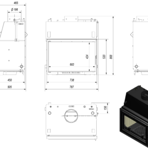 Alternative view of KRATKI OLIWIA/PW/W/17/DECO ΑΝΟΙΓΟΜΕΝΟ 17KW (140-170M2) ΕΝΕΡΓΕΙΑΚΟ ΤΖΑΚΙ ΛΕΒΗΤΑΣ ΚΛΕΙΣΤΟΥ ΔΟΧΕΙΟΥ ΔΙΑΣΤΟΛΗΣ ΜΕ ΛΕΥΚΑ ΚΕΡΑΜΙΚΑ TERMOTEC