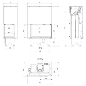 Alternative view of KRATKI VNP/810/410 (A+) ΔΕΞΙΑ ΓΩΝΙΑ ΣΥΡΟΜΕΝΟ 14KW (125 -175M2) ΕΝΕΡΓΕΙΑΚΟ ΤΖΑΚΙ ΑΕΡΟΘΕΡΜΟ ΜΕ ΛΕΥΚΑ ΚΕΡΑΜΙΚΑ TERMOTEC