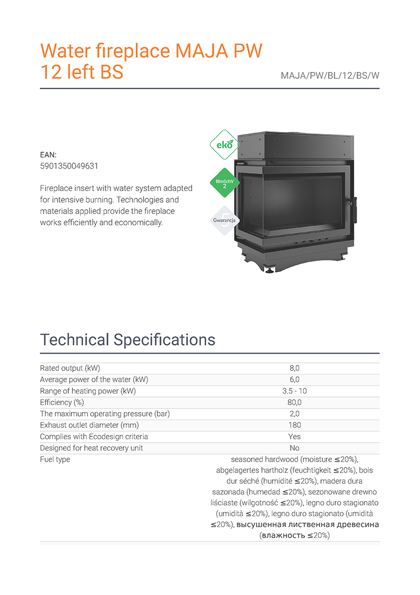 KRATKI MAJA/PW/BL/12/BS/W ΑΡΙΣΤΕΡΗ ΓΩΝΙΑ ΑΝΟΙΓΟΜΕΝΟ ECODESIGN 8KW (70-90M2) ΤΖΑΚΙ ΛΕΒΗΤΑΣ ΚΛΕΙΣΤΟΥ ΔΟΧΕΙΟΥ ΔΙΑΣΤΟΛΗΣ - Image 3