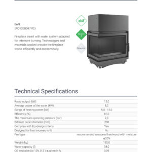 Alternative view of KRATKI ZUZIA/PW BS ΑΡΙΣΤΕΡΗ ΓΩΝΙΑ 12KW / 120-150m2 ΤΖΑΚΙ ΛΕΒΗΤΑΣ ΚΛΕΙΣΤΟΥ ΔΟΧΕΙΟΥ ΔΙΑΣΤΟΛΗΣ