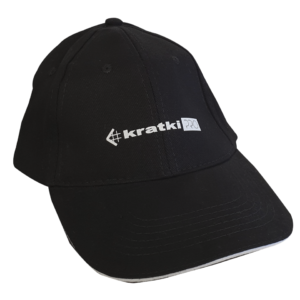 KRATKI ΜΑΥΡΟ ΒΑΜΒΑΚΕΡΟ ΚΑΠΕΛΟ ΤΖΟΚΕΥ ONE SIZE ΜΕ ΕΤΑΙΡΙΚΟ LOGO - GADZETY/CZAPKA/Z/DASZKIEM/KRATKIPRO