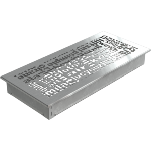 Alternative view of KRATKI ΠΕΡΣΙΔΑ 37ABC/SZ (17X37CM) INOX