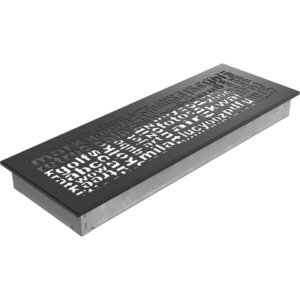 Alternative view of KRATKI ΠΕΡΣΙΔΑ 49ABC/C (17X49CM) ΜΑΥΡΗ