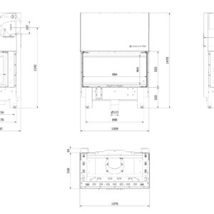 Alternative view of KRATKI NBC/1000/400/BLACK 15KW ΤΡΙΩΝ ΟΨΕΩΝ ΣΥΡΟΜΕΝΟ (120-180M2) ΕΝΕΡΓΕΙΑΚΟ ΤΖΑΚΙ ΑΕΡΟΘΕΡΜΟ ΜΕ ΜΑΥΡΑ ΚΕΡΑΜΙΚΑ TERMOTEC