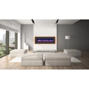 Alternative view of ΗΛΕΚΤΡΙΚΟ ΤΖΑΚΙ AMANTII WM-FML-60-6623-STL 1500W ΔΙΑΣΤΑΣΕΙΣ (ΠxΥxΒ) 1524x483x153 MM