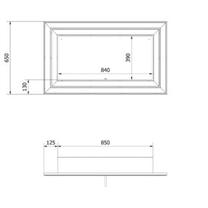 Alternative view of KRATKI JULIET/1100/TUV/BLACK ΕΠΙΤΟΙΧΙΑ ΕΣΤΙΑ ΒΙΟΑΙΘΑΝΟΛΗΣ