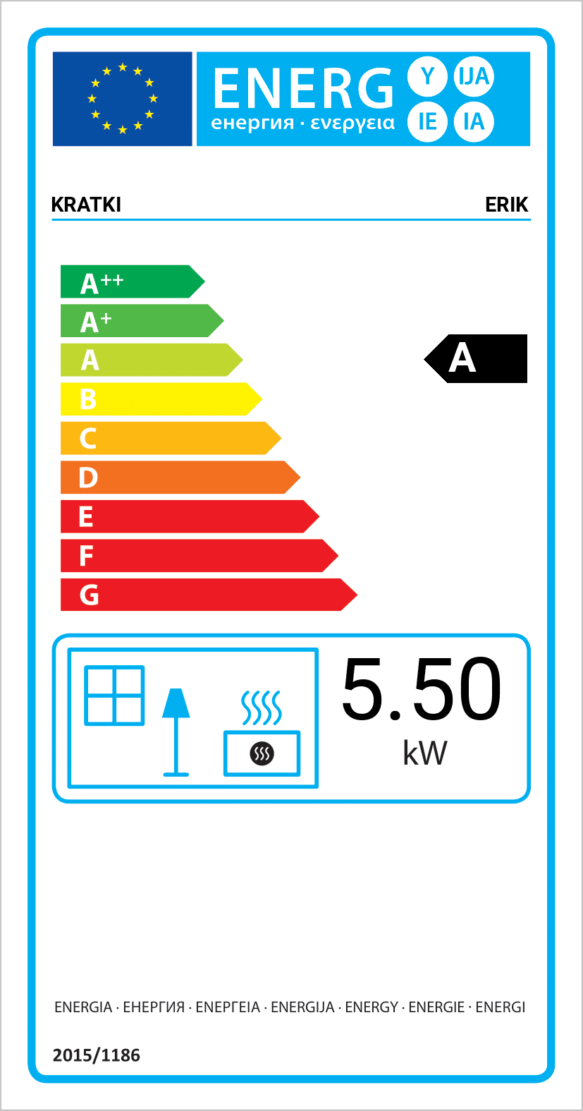 KRATKI ERIK 5,5KW (40-60M2) ΕΝΕΡΓΕΙΑΚΗ ΣΟΜΠΑ ΞΥΛΟΥ ΑΠΟ ΧΑΛΥΒΑ ΜΕ ΛΕΥΚΑ ΚΕΡΑΜΙΚΑ TERMOTEC - Image 8