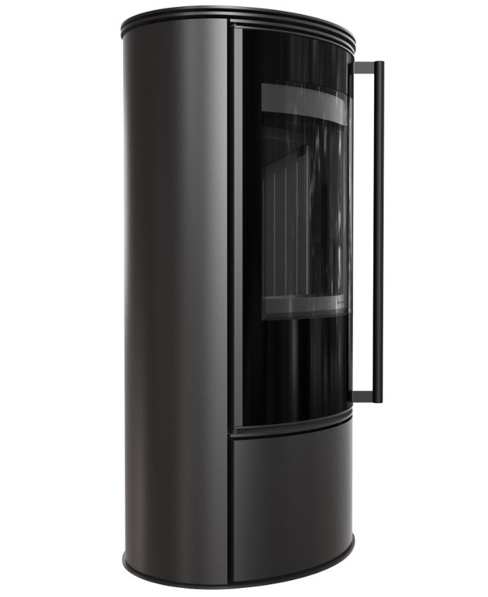 KRATKI ERIK/BLACK 5,5KW (40-60M2) ΕΝΕΡΓΕΙΑΚΗ ΣΟΜΠΑ ΞΥΛΟΥ ΑΠΟ ΧΑΛΥΒΑ ΜΕ ΜΑΥΡΑ ΚΕΡΑΜΙΚΑ TERMOTEC - Image 3