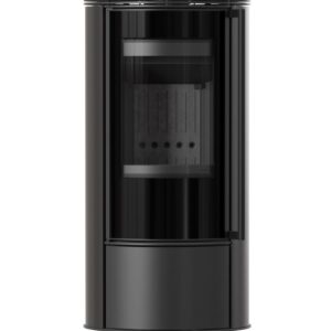 KRATKI ERIK/BLACK 5,5KW (40-60M2) ΕΝΕΡΓΕΙΑΚΗ ΣΟΜΠΑ ΞΥΛΟΥ ΑΠΟ ΧΑΛΥΒΑ ΜΕ ΜΑΥΡΑ ΚΕΡΑΜΙΚΑ TERMOTEC