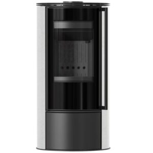 KRATKI ERIK/WS/BLACK (WHITE SATIN) 5,5KW (40-60M2) ΕΝΕΡΓΕΙΑΚΗ ΣΟΜΠΑ ΞΥΛΟΥ ΑΠΟ ΧΑΛΥΒΑ ΜΕ ΜΑΥΡΑ ΚΕΡΑΜΙΚΑ TERMOTEC