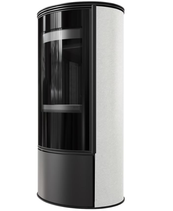 KRATKI ERIK/WS/BLACK (WHITE SATIN) 5,5KW (40-60M2) ΕΝΕΡΓΕΙΑΚΗ ΣΟΜΠΑ ΞΥΛΟΥ ΑΠΟ ΧΑΛΥΒΑ ΜΕ ΜΑΥΡΑ ΚΕΡΑΜΙΚΑ TERMOTEC - Image 8