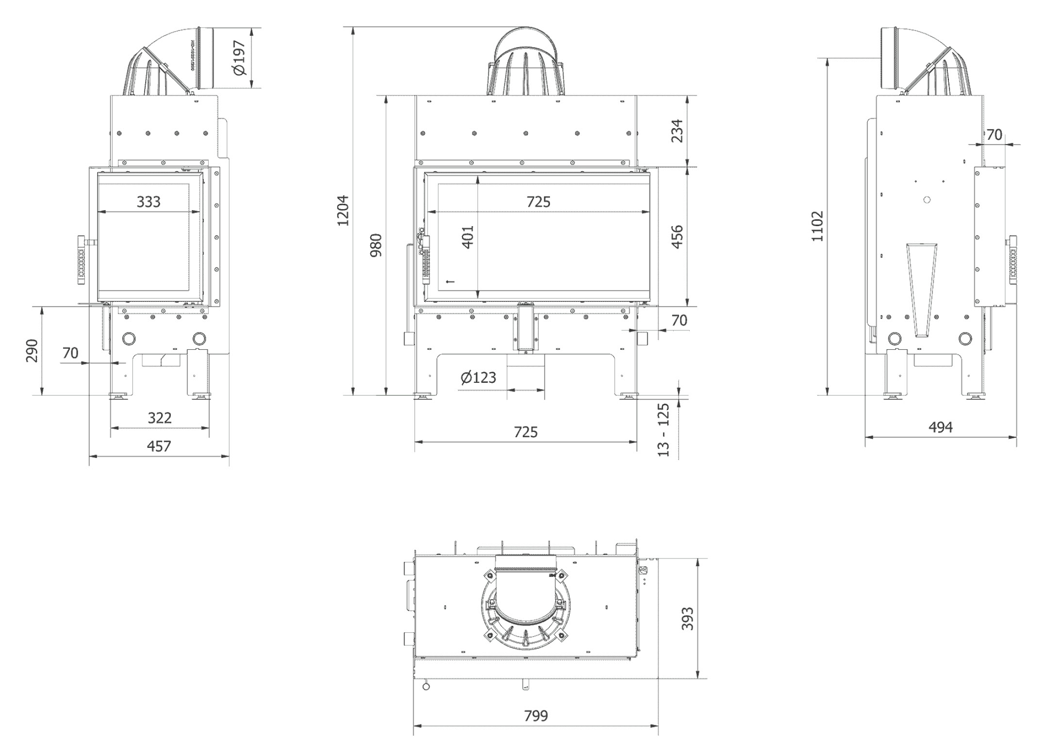 KRATKI FLOKI/M/P/BLACK ΔΕΞΙΑ ΓΩΝΙΑ ΑΝΟΙΓΟΜΕΝΟ (A+) 1OKW (75-120M2) ΕΝΕΡΓΕΙΑΚΟ ΤΖΑΚΙ ΑΕΡΟΘΕΡΜΟ ΜΕ ΜΑΥΡΑ ΚΕΡΑΜΙΚΑ TERMOTEC - Image 2